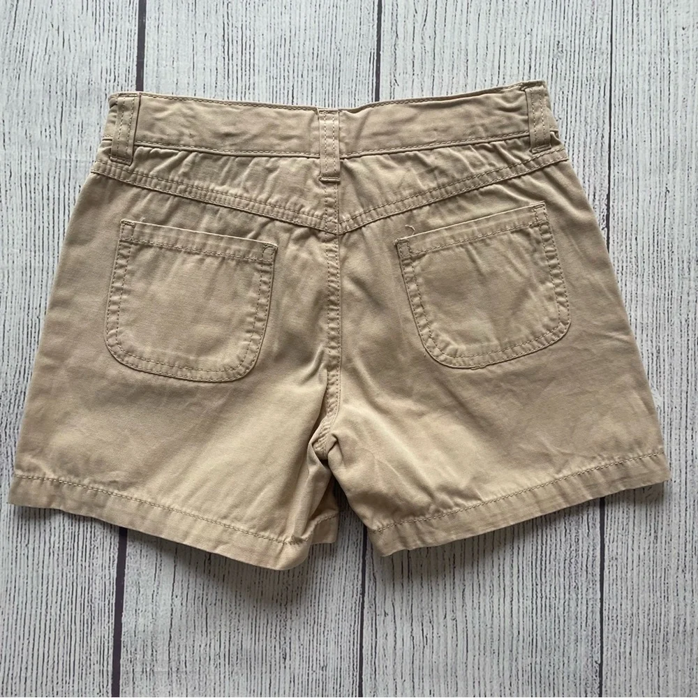 Gymboree Flower Khaki Shorts size 8